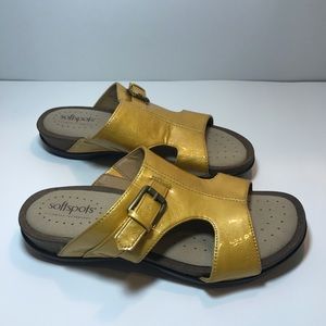 Softspots Caileen Sandal Mustard Yellow  sz. 6.5 W